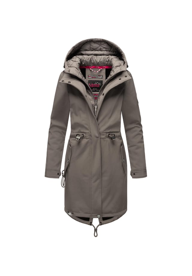 

Пальто Softshell крепление presanella Marikoo, серый