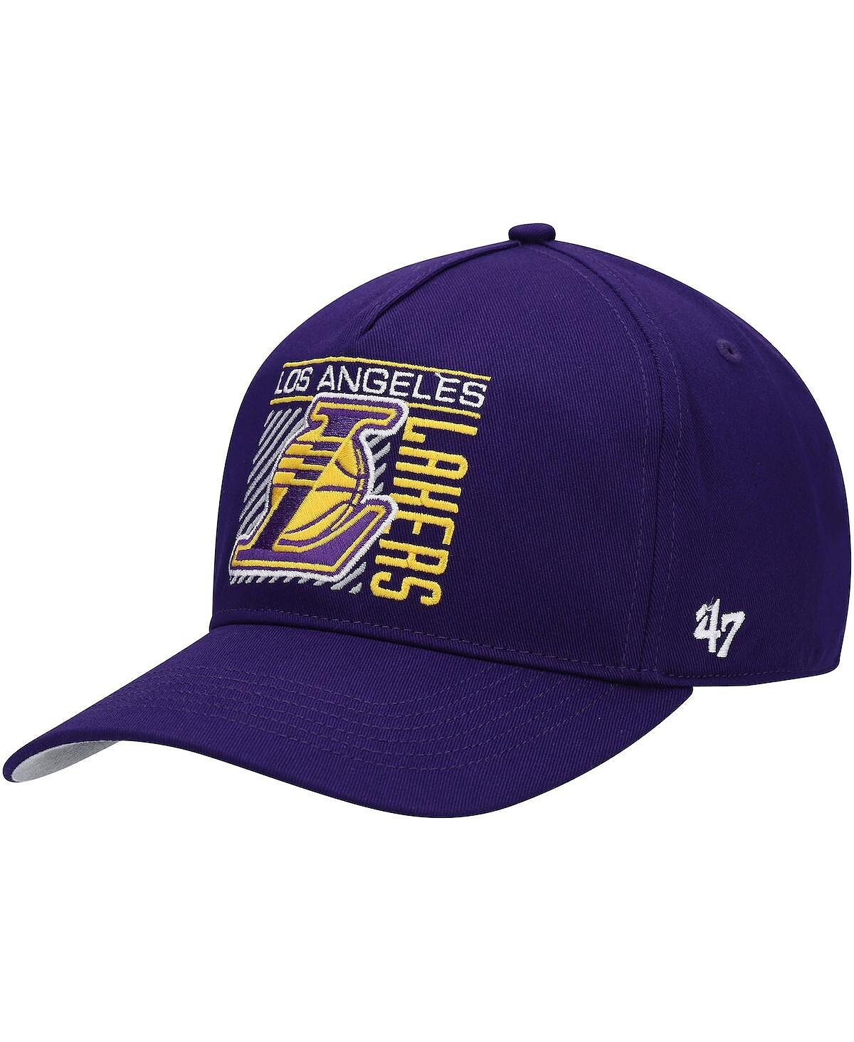 

Мужская фиолетовая кепка Los Angeles Lakers Reflex Hitch '47 Snapback '47 Brand