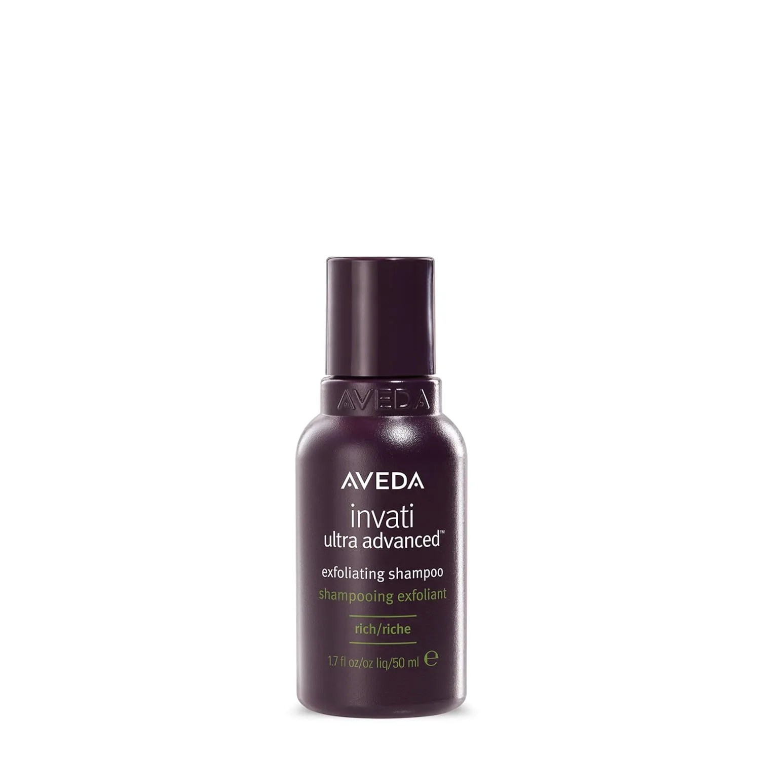 Aveda Invati Ultra Advanced Exfoliating Shampoo Rich, шаг 1 из 4, уменьшает выпадение волос на 77%, для средних и густых редеющих волос, нормальная и жирная кожа головы, 94% натуральных ингредиентов