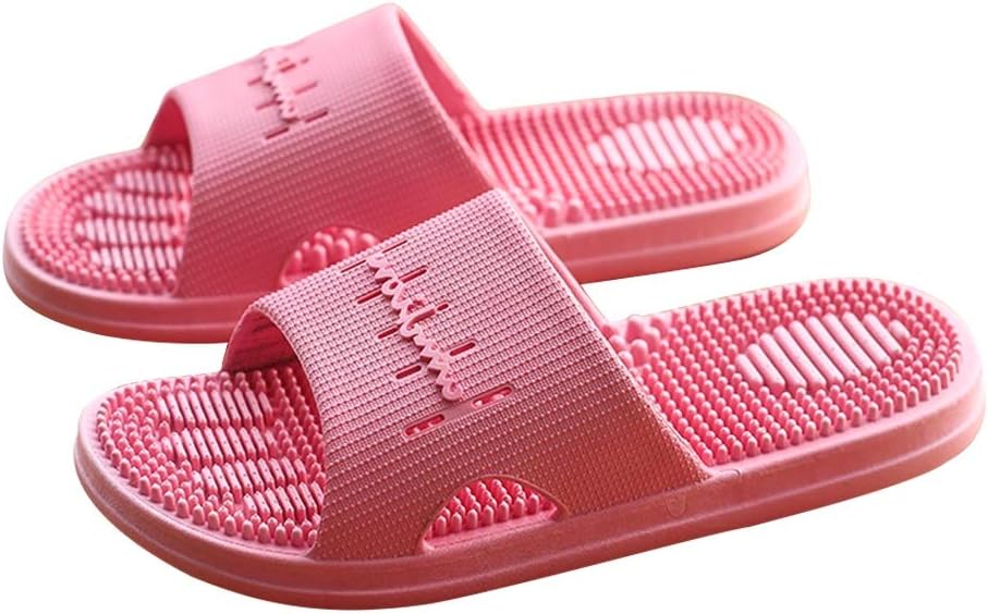 

Мужские и женские массажные тапочки YXCKG, сандалии с акупунктурой для дома, амортизирующие, для душа и ванной, женские тапочки с толстой подошвой (Цвет: зеленый, Размер: EUR37)