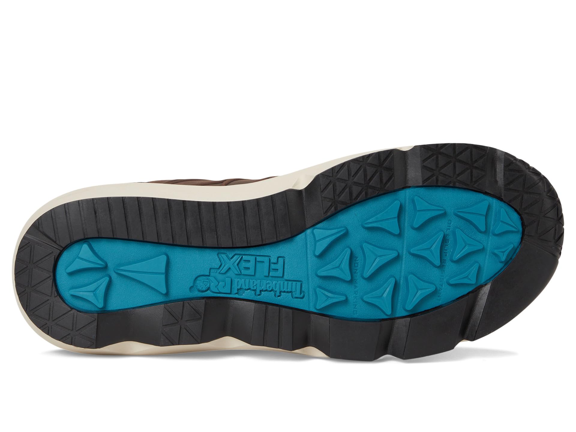 Мужские ботинки Timberland PRO Morphix водонепроницаемые комбинированные, коричнево-голубой — фото 3