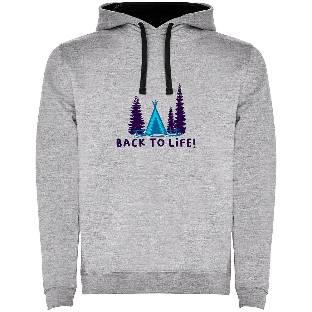 

Худи Kruskis Back To Life Bicolor, серый