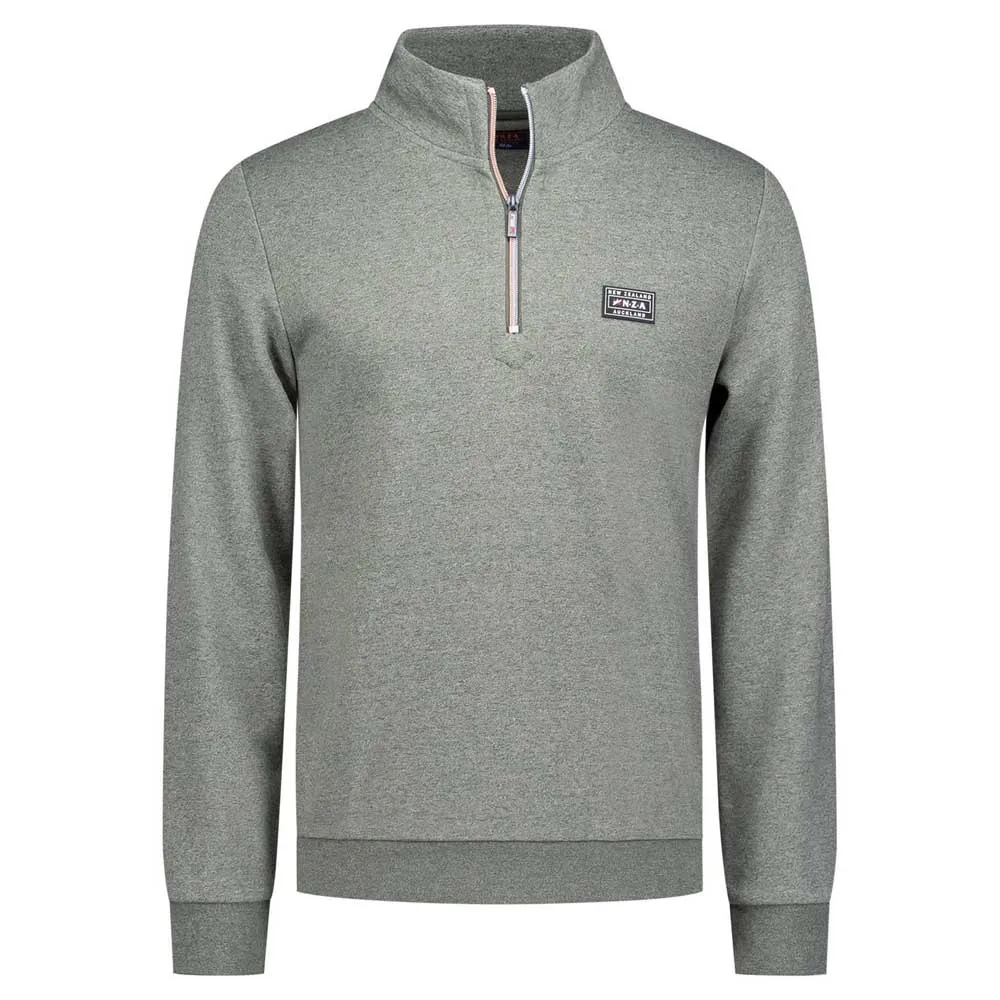 

Свитер Nza New Zealand Jacob half zip, зеленый