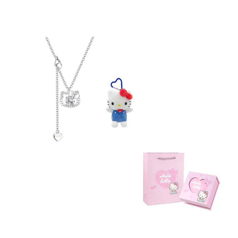 

Колье для женщин Sanrio, hello kitty necklace+[hello kitty doll]
