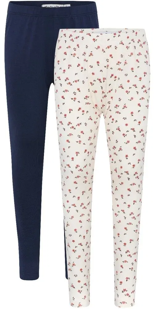 Леггинсы Basic Leggings (2-pack) Minymo, синий