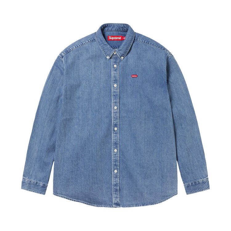 

Рубашка Supreme Small Box Shirt, Denim