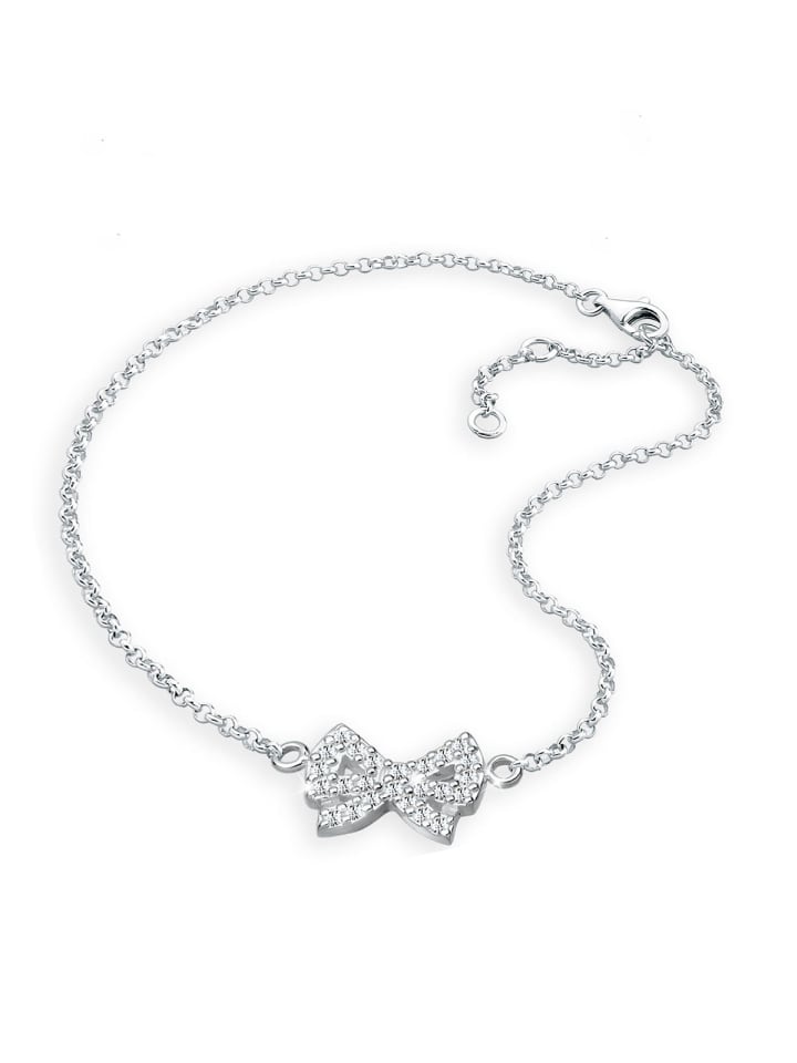 

Elli Браслет Fußschmuck 925 Sterling Silber Schleife in Silber