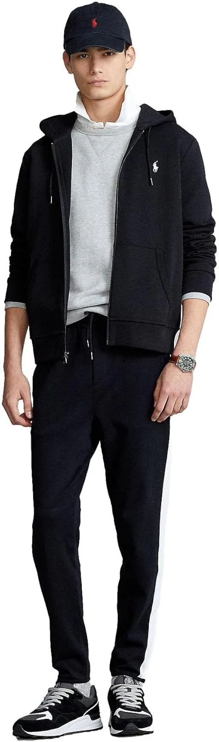 Толстовка Polo Ralph Lauren Double-Knit Full-Zip, черный — фото 3