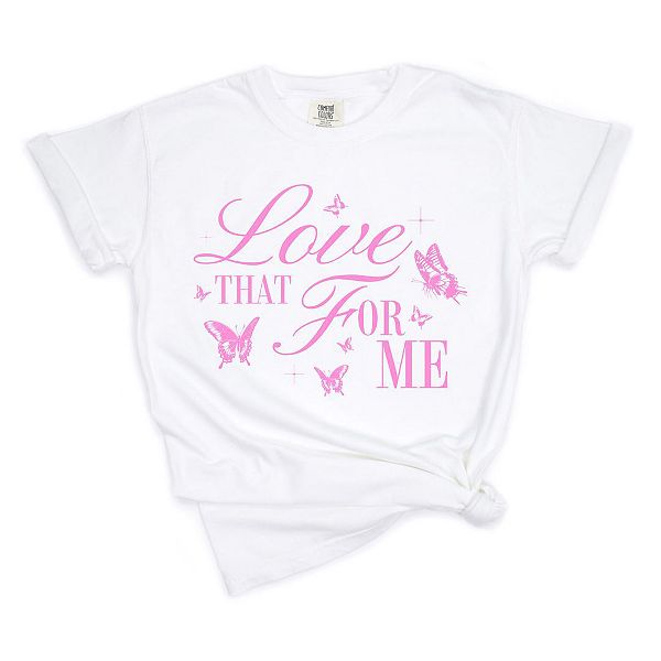 

Футболка Love that for me garment dyed Simply Sage Market, White