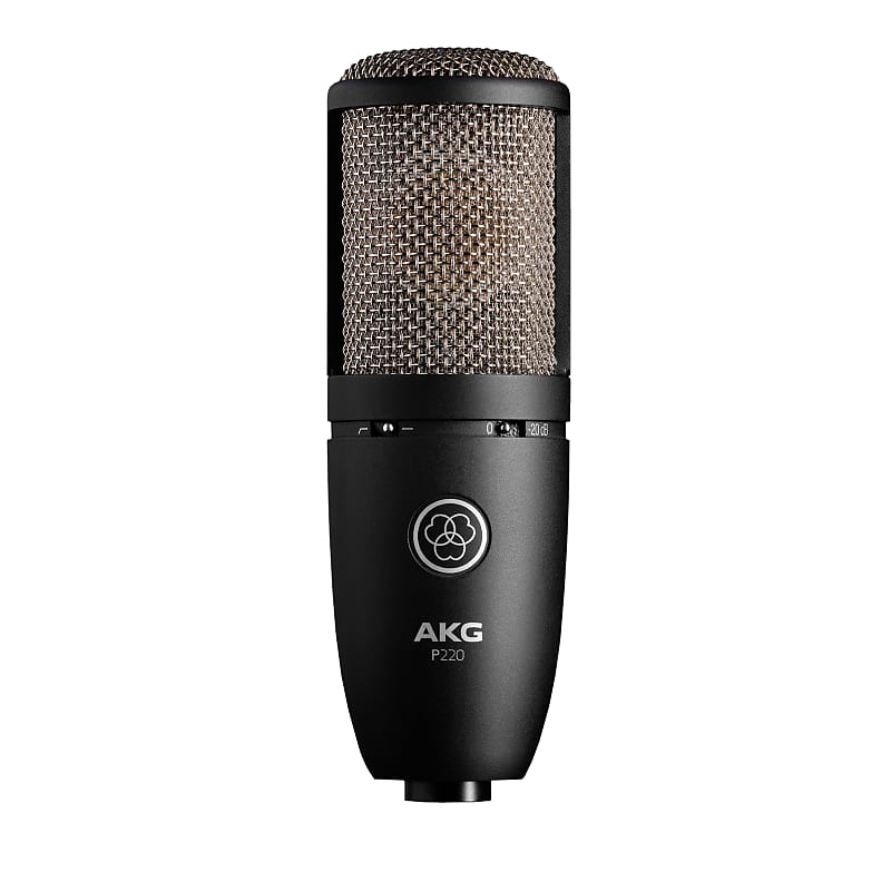 

Конденсаторный микрофон AKG P220 Large Diaphragm Cardioid Condenser Microphone