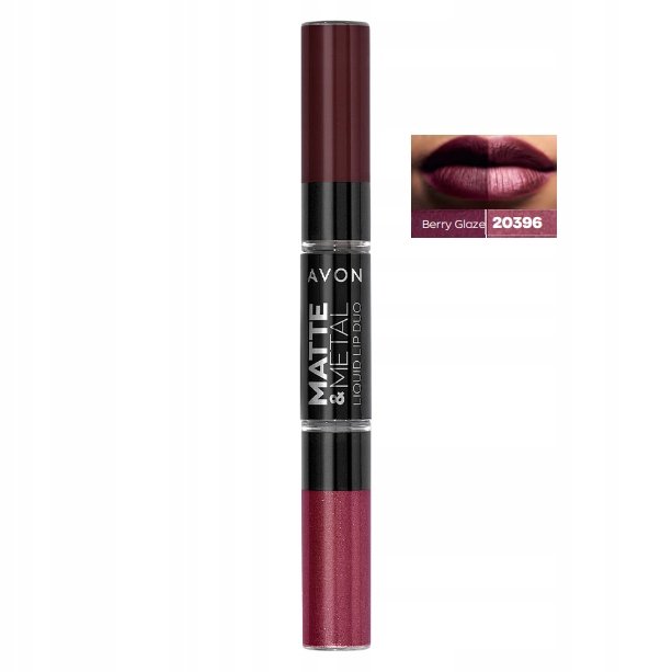 

Двойная жидкая губная помада AVON BERRY GLAZE