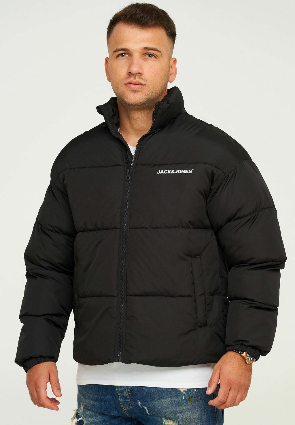 

Зимняя куртка VESPER PUFFER Jack & Jones, цвет black