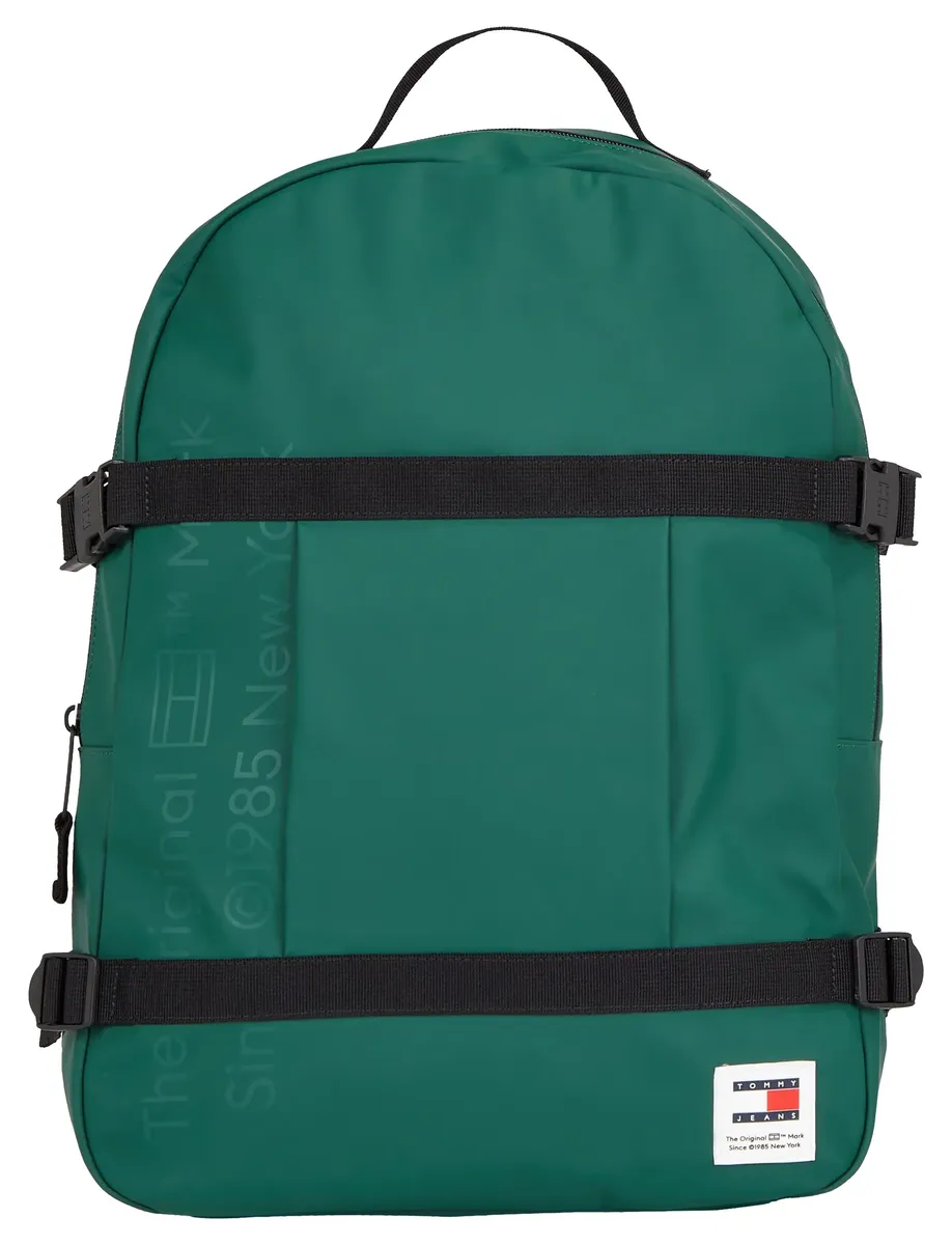

Городской рюкзак Tommy Jeans "TJM DAILY + STERNUM BACKPACK", практичного формата, цвет Court Green