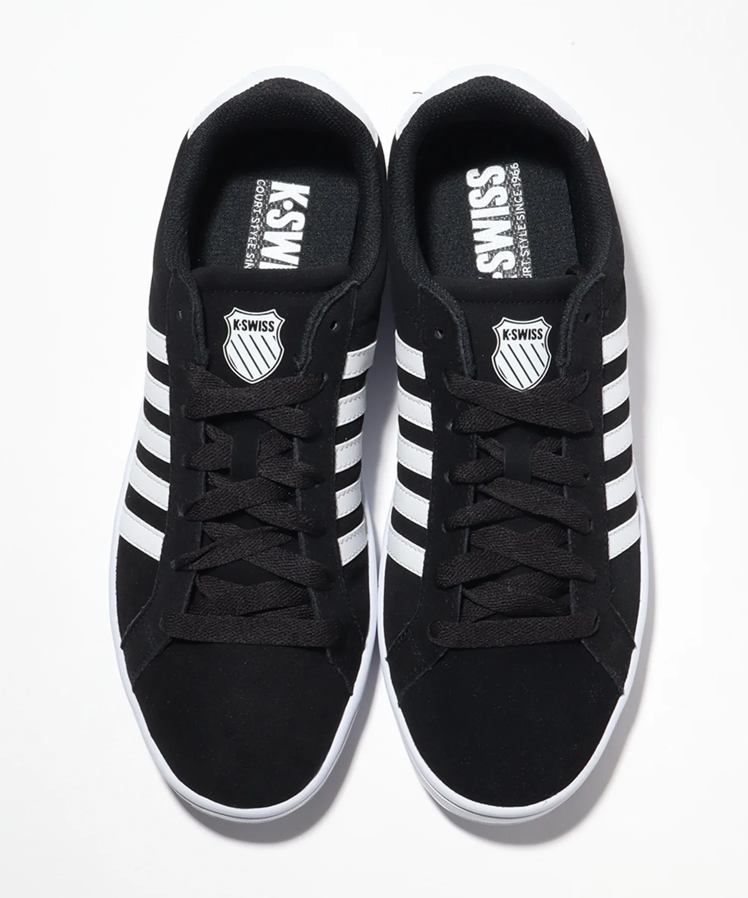 Мужские кроссовки COURT TIEBREAK SDE K-SWISS бело-чёрные — фото 2