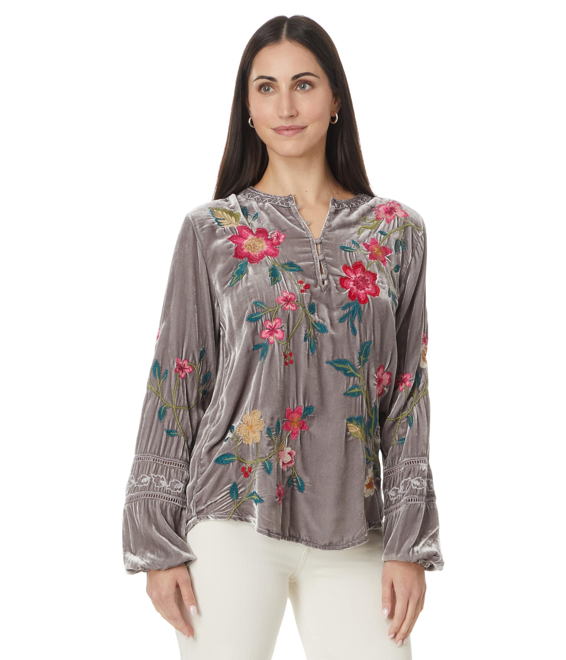 

Блуза Johnny Was Velvet Estate Blouse, цвет Rhoda