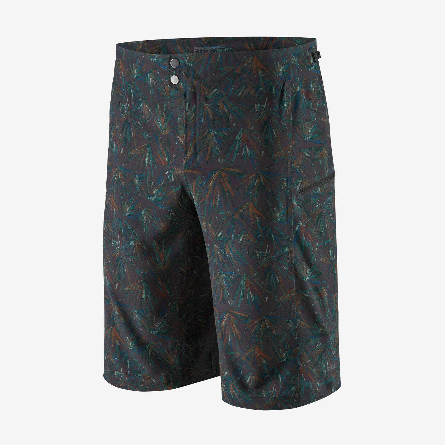 

Мужские велосипедные шорты Dirt Roamer Patagonia, цвет Grasslands: Ink Black