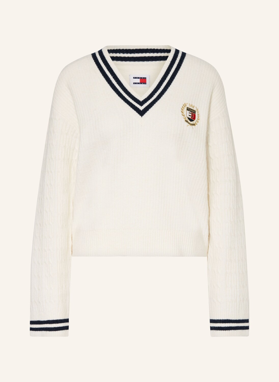 

Свитер Tommy Jeans, белый