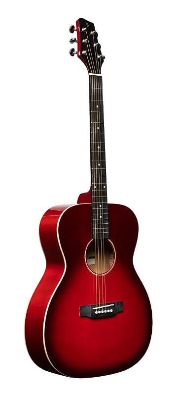 

Акустическая гитара Stagg Auditorium Acoustic Guitar - Transparent Red - SA35 A-TR