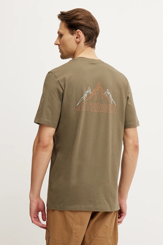 

Футболка Mountain Adidas Terrex, зеленый