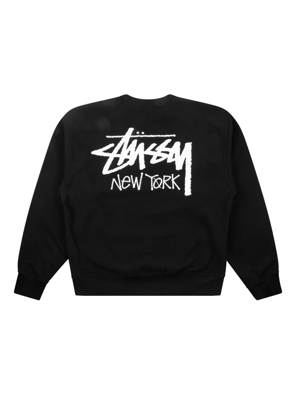 Толстовка с круглым вырезом New York Stüssy, черный — фото 2