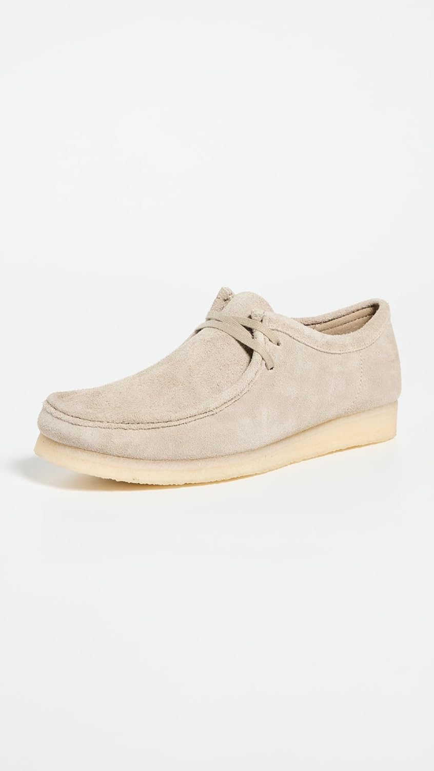 Мужские оксфорды Clarks Wallabee, черные — фото 2