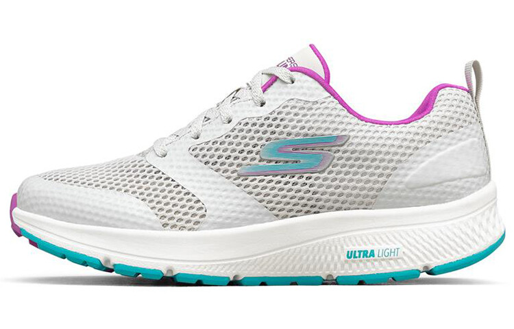 

Кроссовки Go Run Consistent для бега женские с низким верхом серо-фиолетовые Skechers