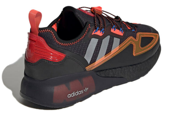 Кроссовки оригинал zx 2k boost Adidas, черный — фото 4