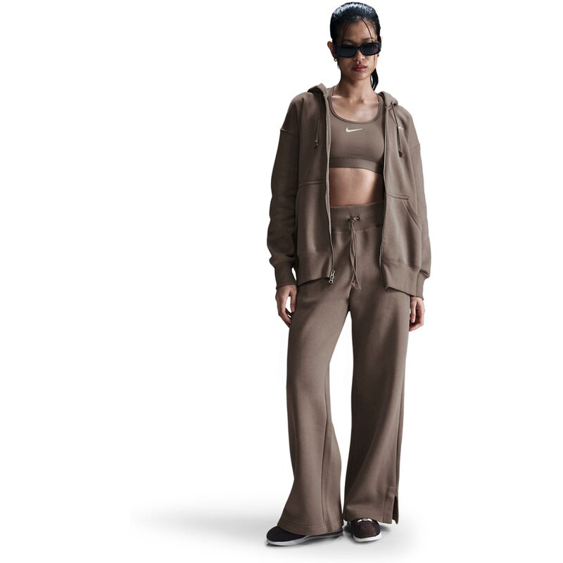 Спортивные брюки w nsw phnx flc hr pant wide Nike, мультиколор — фото 3