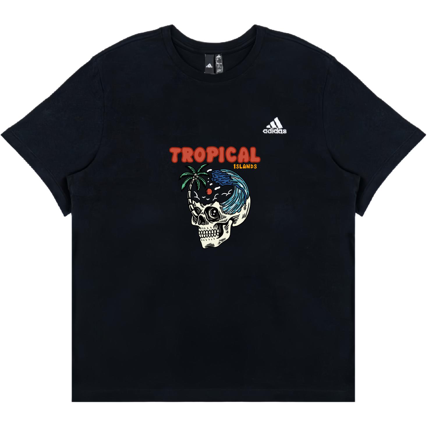 

Adidas Американская спортивная повседневная футболка с коротким рукавом и круглым вырезом Unisex Black, Черный, Adidas Американская спортивная повседневная футболка с коротким рукавом и круглым вырезом Unisex Black