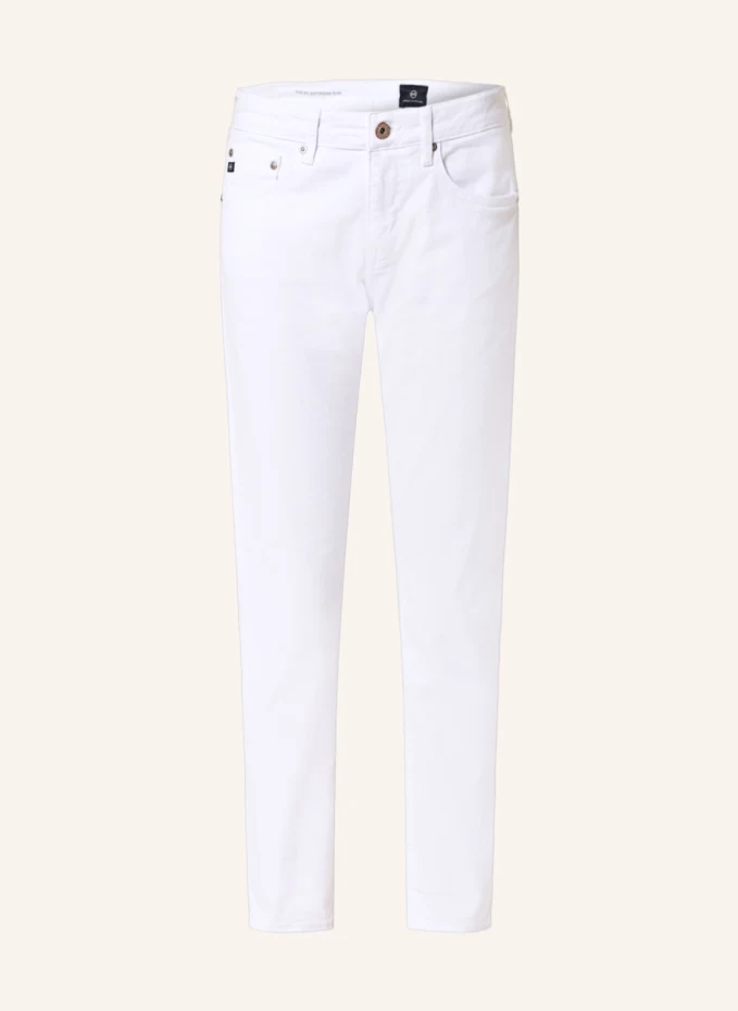 

Джинсы-бойфренды ex-boyfriend slim Ag Jeans, белый