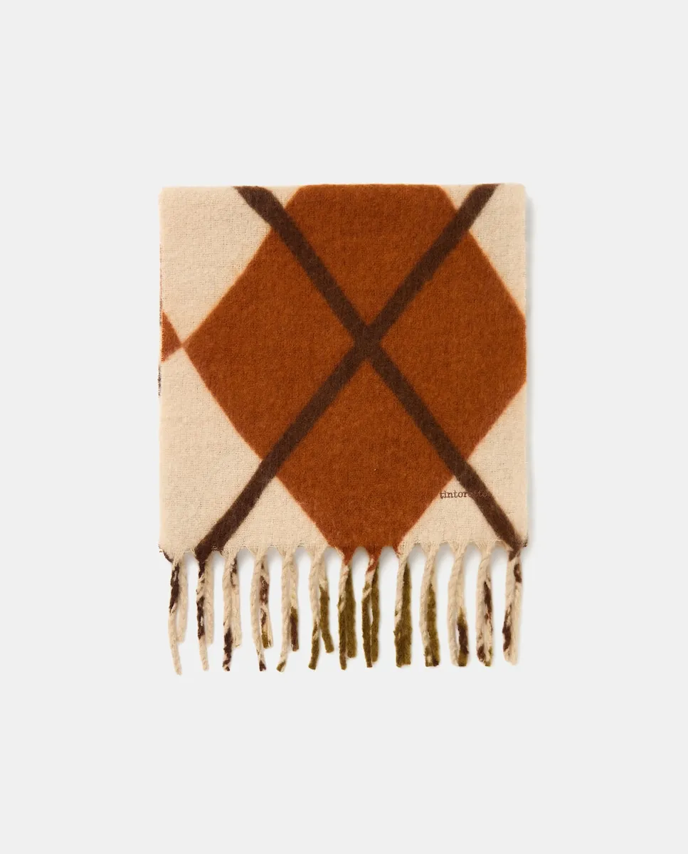 

Шарф с разноцветными ромбами Tintoretto