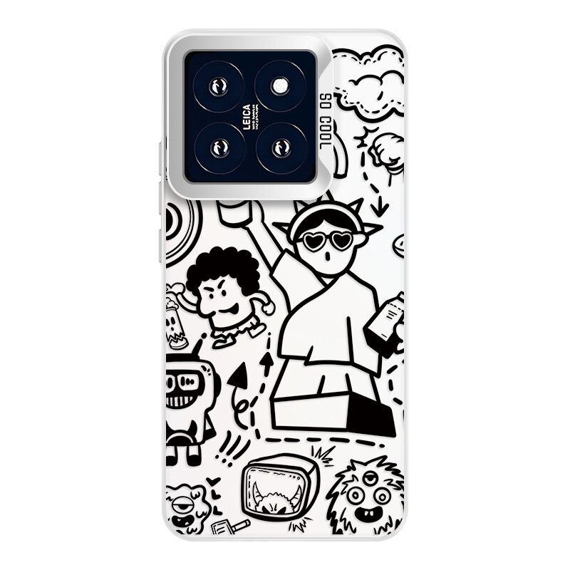 

Мембранный чехол для телефона Doushi Film Bucket, DWHYCY022 - White