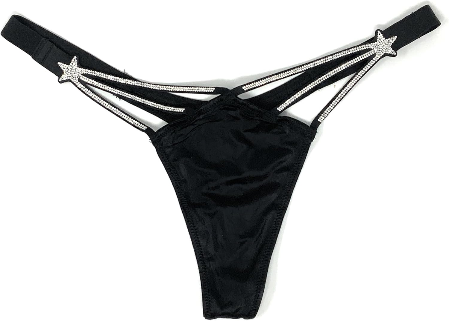 

Трусики-стринги Victoria's Very Sexy Shine с блестками и стразами Victoria's Secret, Black St.