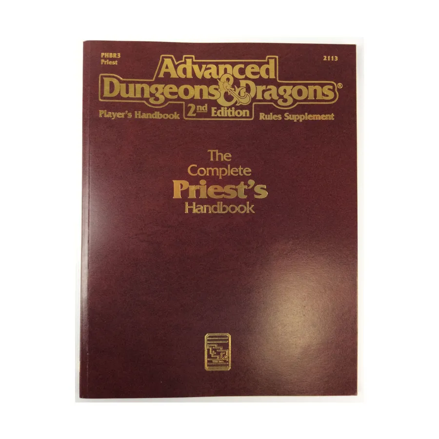 

Complete Priest's Handbook (3rd Printing), Advanced Dungeons & Dragons (2nd Edition) - Player's Guides & Books, мягкая обложка