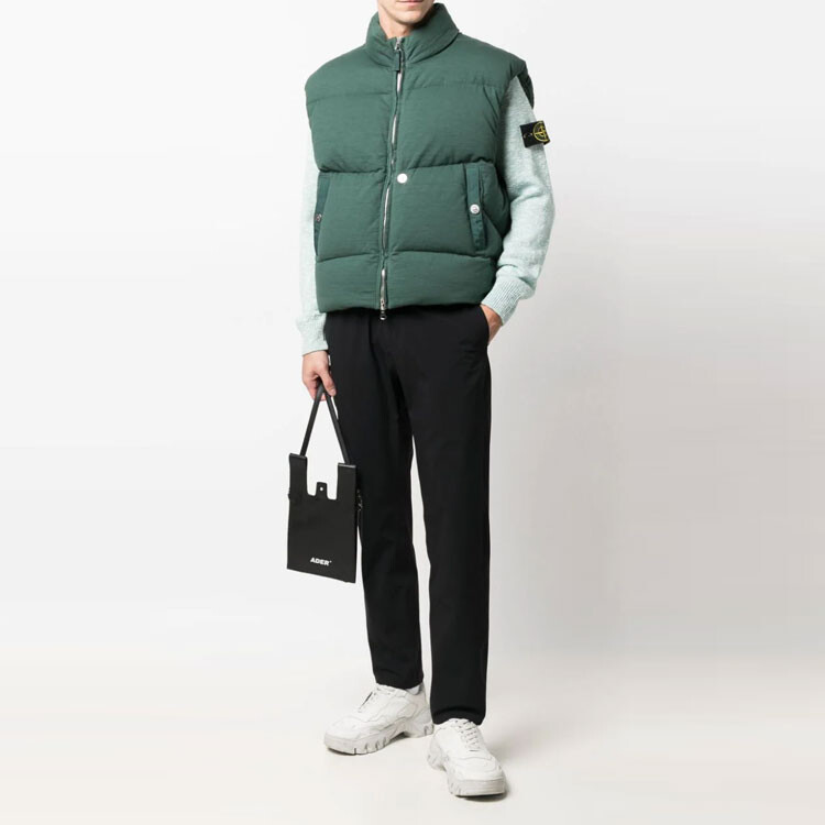 Жилет серии SHADOW PROJECT для мужчин, зеленый Stone Island, зеленый — фото 2