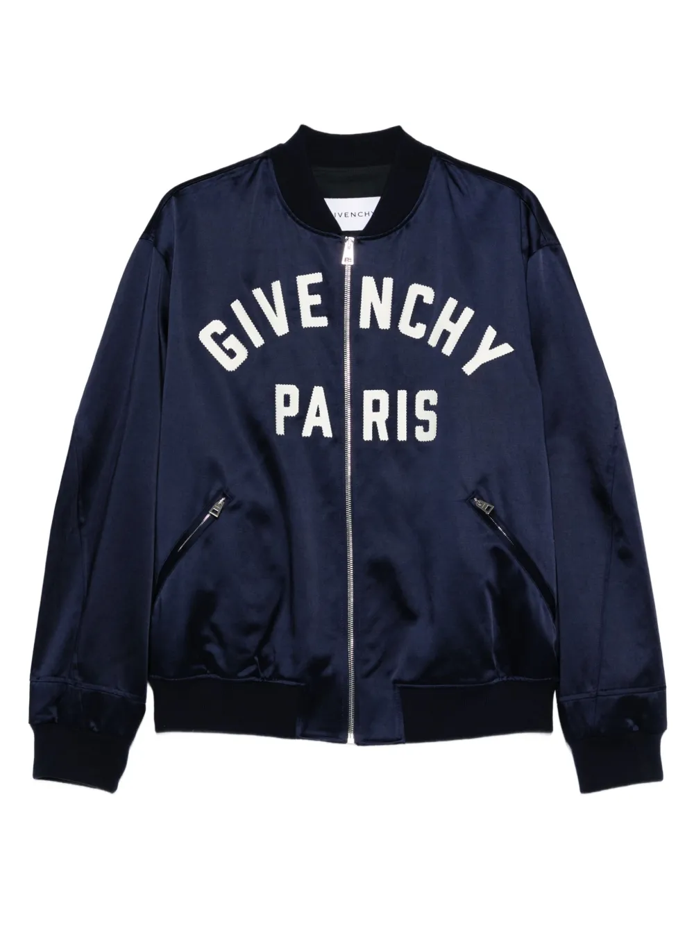 

Куртка-бомбер с логотипом Givenchy, синий