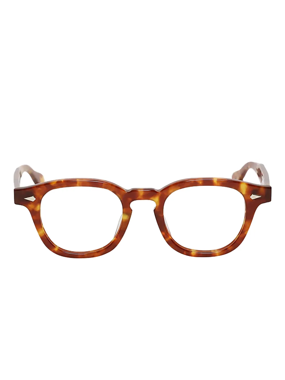 

Очки в квадратной оправе Julius Tart Optical, коричневый