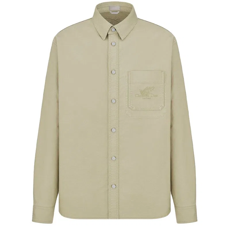 Рубашка Homme Lily Of The Valley DIOR, Beige