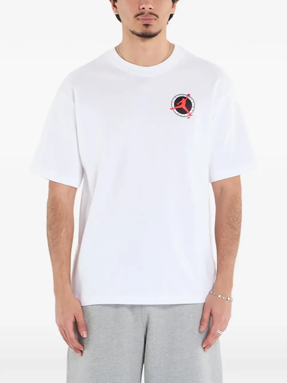 Футболка с логотипом Flight Club Jordan, белый