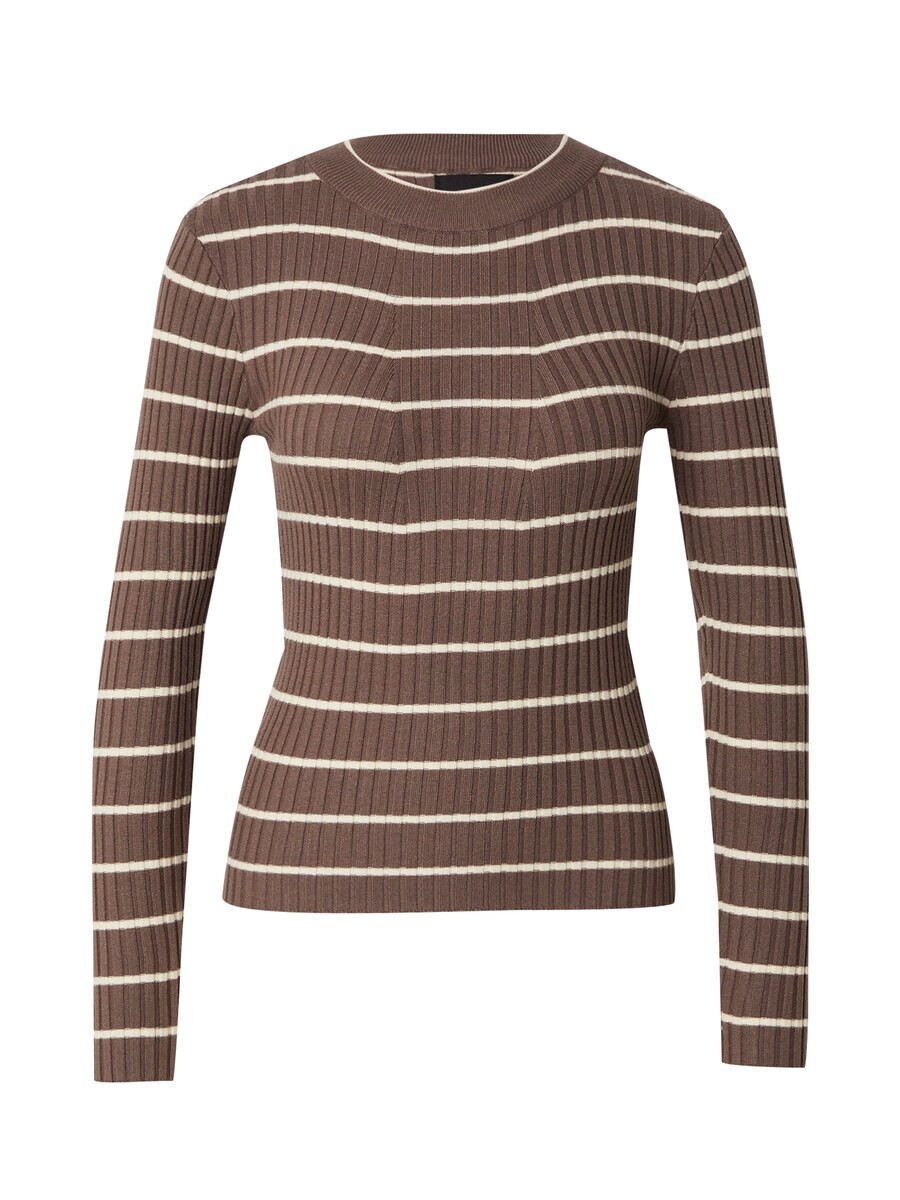 

Тонкий вязаный свитер PIECES Sweater PCCRISTA, серый