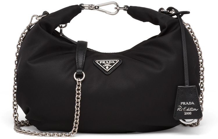 

Re-Edition Нейлоновая Сумка Женская Черная PRADA