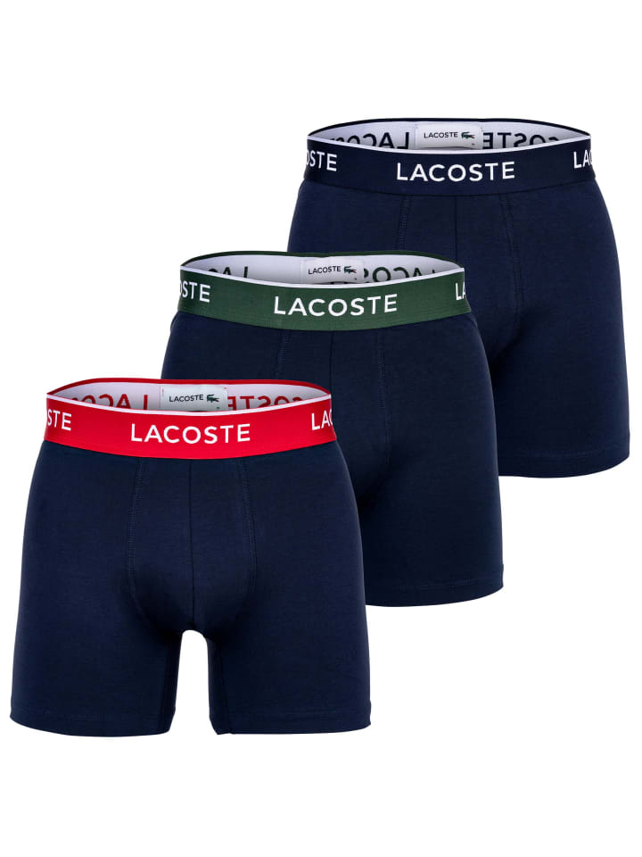 

Боксерские трусы Lacoste, темно-синий
