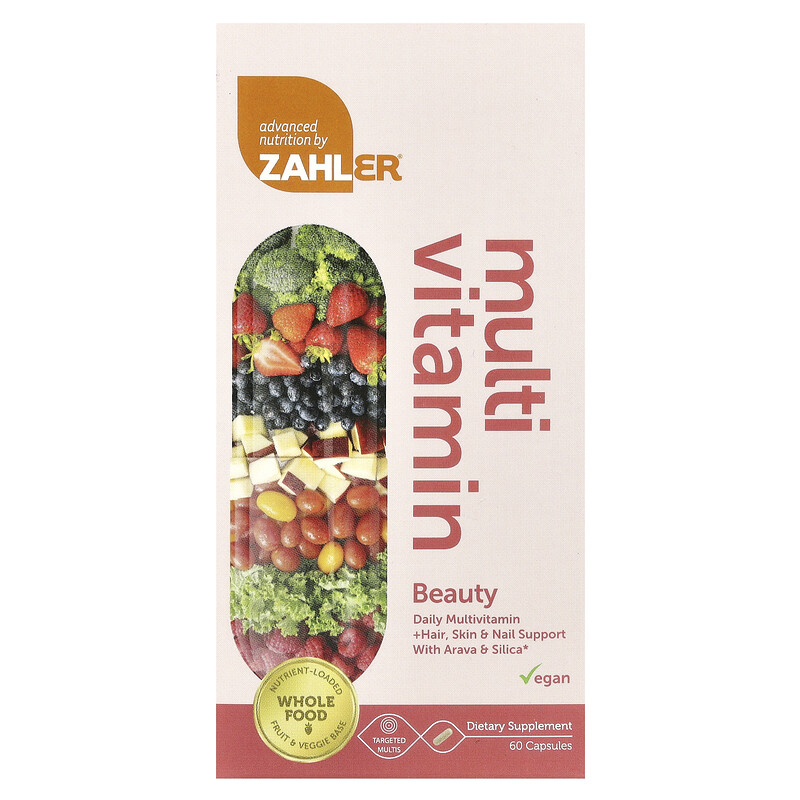 

Zahler, Мультивитамины для красоты, 60 капсул
