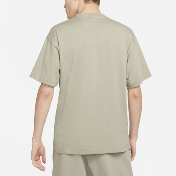 Футболка lab solo swoosh basic sports с коротким рукавом Nike, серый — фото 4