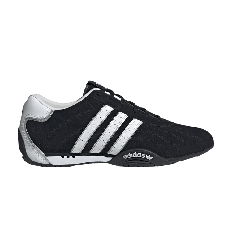

Кроссовки Adi Racer Low 'Black White Silver', черный