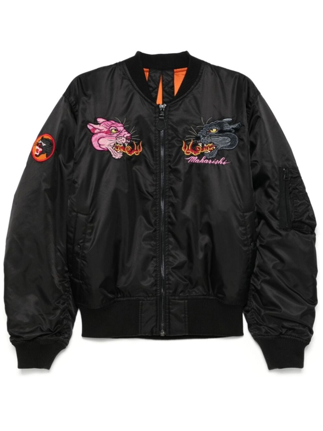 

Maharishi бомбер 5345 Duality Panther MA1, черный