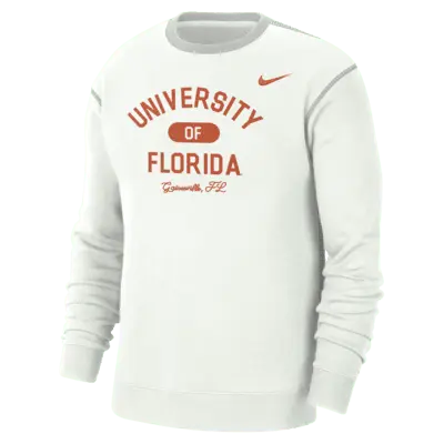 

Топ Nike Florida, цвет Summit White/Grey Fog/University Orange