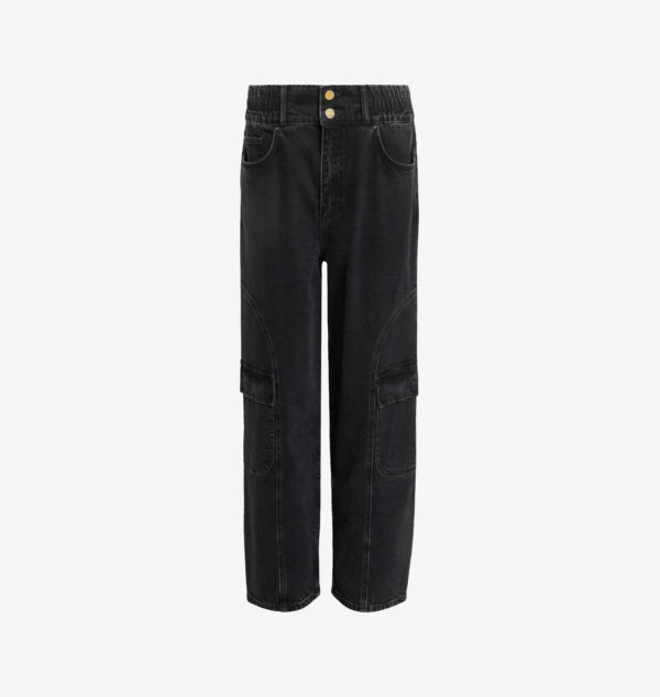 

Джинсы-Карго Daisy Mae с зауженными штанинами Allsaints, черный