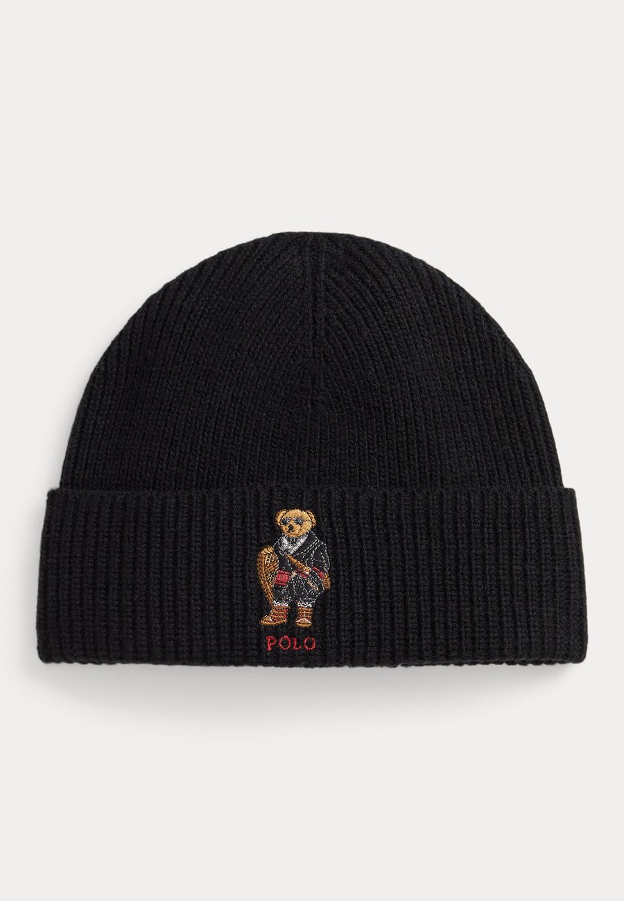 

Шапка Polo Ralph Lauren POLO BEAR RIB-KNIT BEANIE, Black