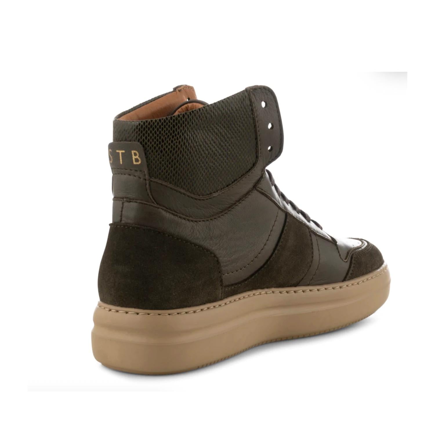 Женские высокие кроссовки Valda цвета хаки Shoe the Bear — фото 3